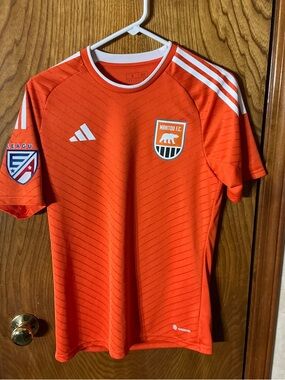 Adidas Kids' Manitou F.C. Orange Soccer Jersey
